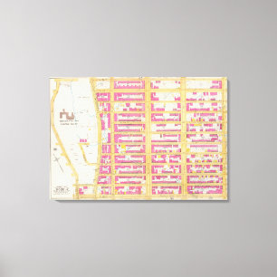 Manhatten, New York 23 Canvas Print