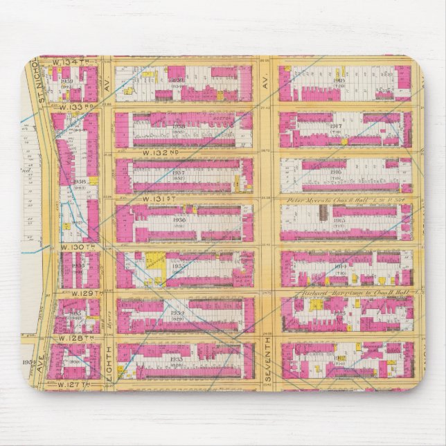 Manhatten, New York 7 Mouse Mat (Front)