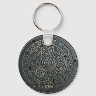 Manhole Cover 2 Key Ring