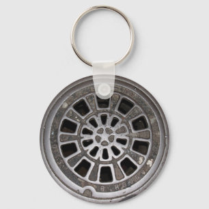Manhole Cover Key Ring