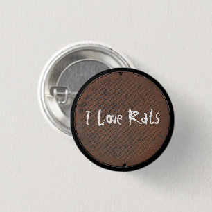 Manhole Cover Series 3 Cm Round Badge