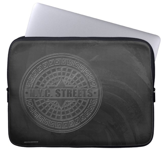 Manhole Covers Black Marble (Front)