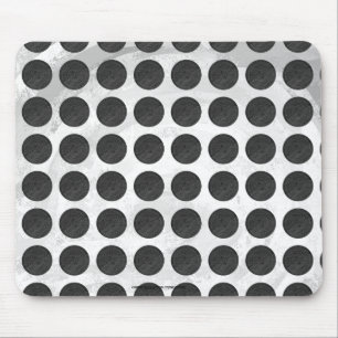 Manhole Covers Black Marble Mouse Mat