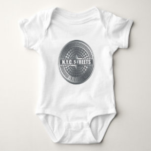 Manhole Covers Bronx Baby Bodysuit