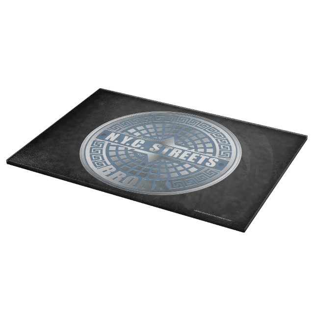 Manhole Covers Bronx Cutting Board (Corner)