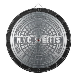 Manhole Covers Brooklyn Dartboard