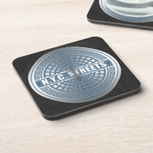 Manhole Covers NYC Coaster