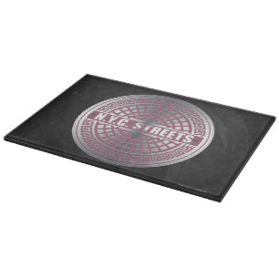 Manhole Covers NYC Cutting Board