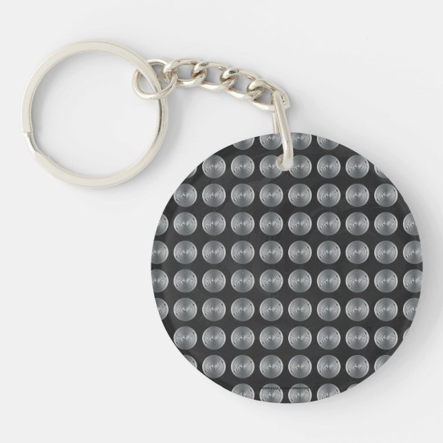 Manhole Covers NYC Key Ring (Front)
