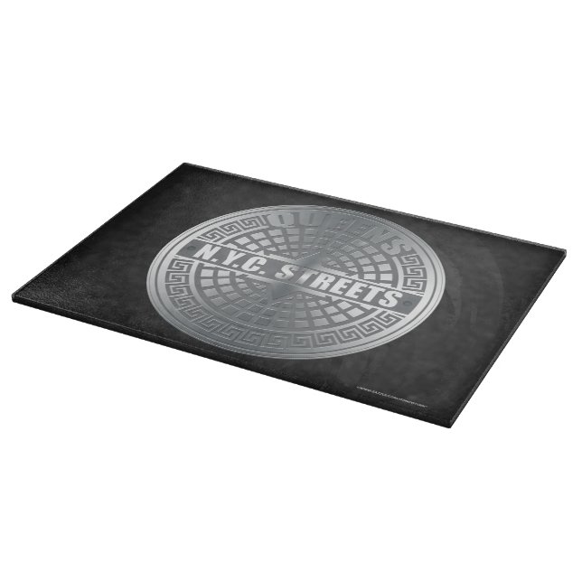 Manhole Covers Queens Cutting Board (Corner)