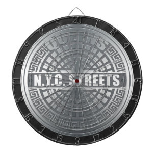 Manhole Covers Queens Dartboard