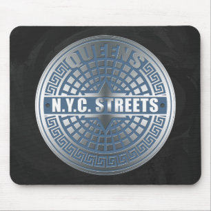 Manhole Covers Queens Mouse Mat