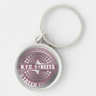 Manhole Covers Staten Island Key Ring