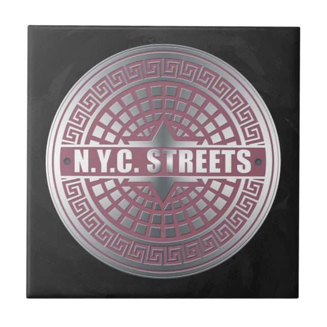 Manhole CoversNYC Tile (Front)
