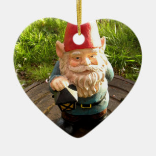 Manhole Gnome Ceramic Tree Decoration