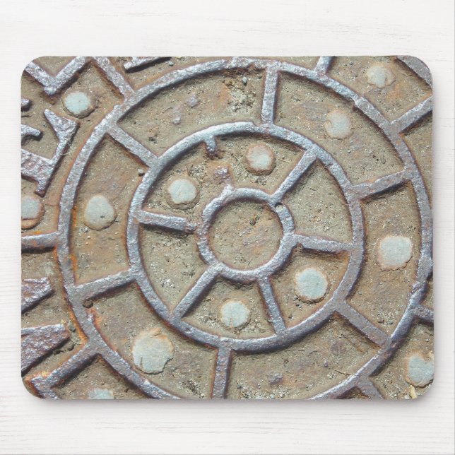 Manhole Mousepad (Front)
