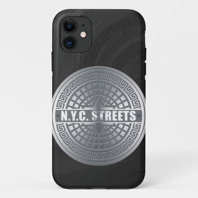 Manhole NYC Case-Mate iPhone Case (Back)