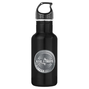 Manhole Staten Island Grey 532 Ml Water Bottle