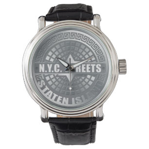 Manhole Staten Island Grey Watch