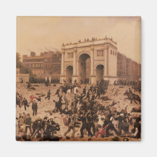 Manhood Suffrage Riots in Hyde Park, 1866 Magnet