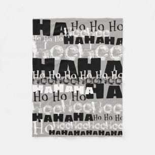 Maniacal Laughter Fleece Blanket