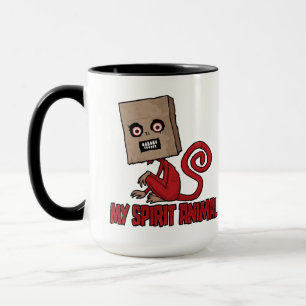 Maniacal Masked Monkey Spirit Animal Mug