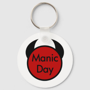 Manic Day Key Ring