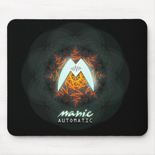 Manic Logo Mouse Mat (Front)