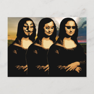 Manic Realities Road Trip Canvas Print Postcard
