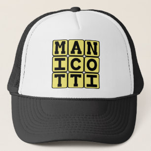 Manicotti, Cheesy Pasta Dish Trucker Hat
