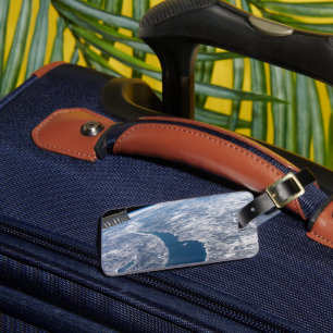 Manicouagan Crater And The St. Lawrence River Luggage Tag