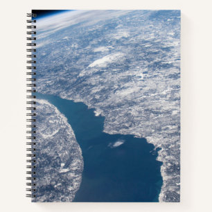 Manicouagan Crater And The St. Lawrence River Notebook