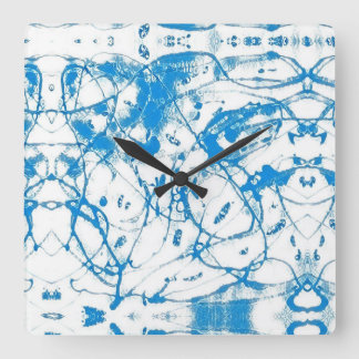 Manicure 7 square wall clock