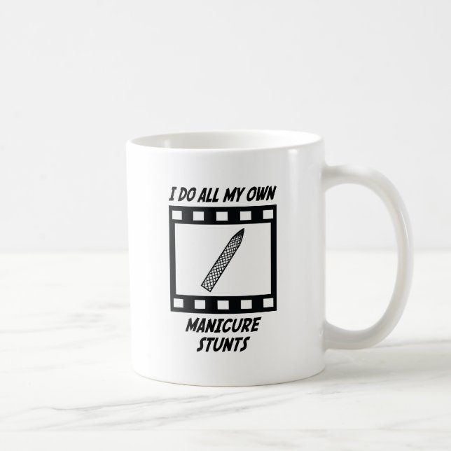 Manicure Stunts Coffee Mug (Right)