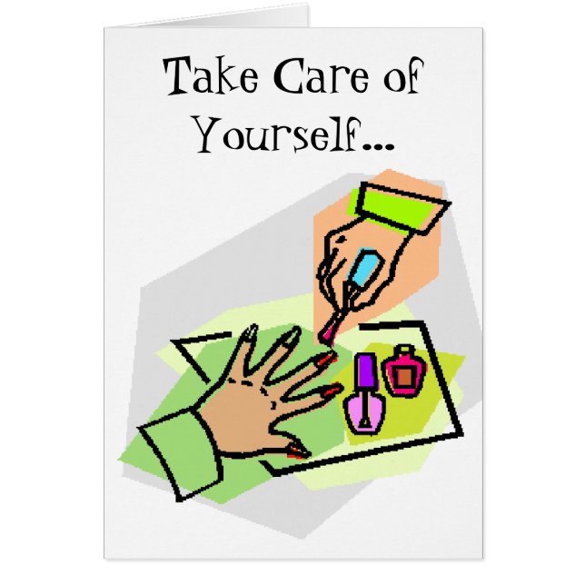 Manicure  "Take Care of Yourself" (Front)