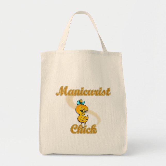 Manicurist Chick Tote Bag (Front)
