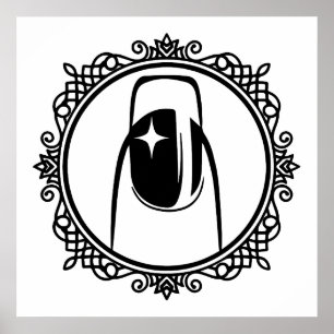 Manicurist Design is Beautiful Poster