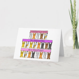 Manicurist Graduation Congratulations Card