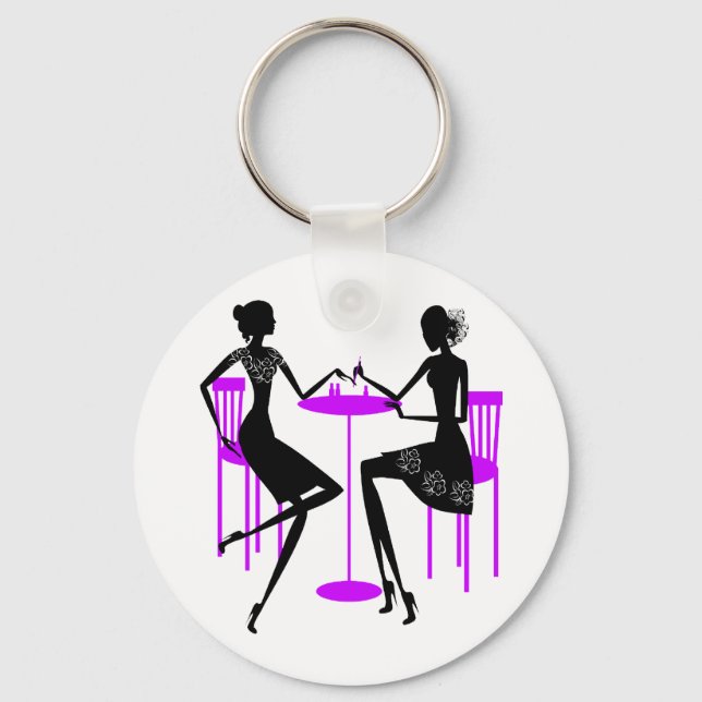 Manicurist Key Ring (Front)