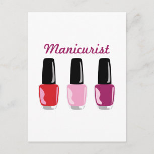 Manicurist Postcard