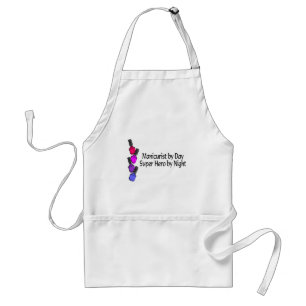 Manicurist Super Hero Standard Apron