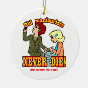 Manicurists Ceramic Tree Decoration