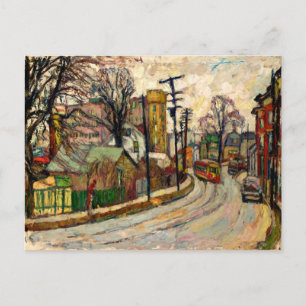 Manievich - A Street in the Bronx Postcard