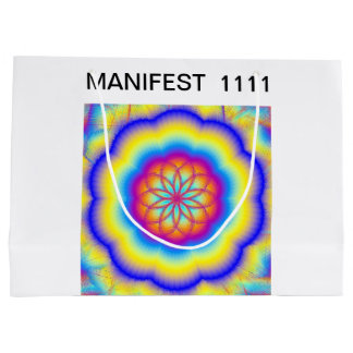 Manifest 1111 Fire Flower Gift Bag
