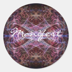 Manifest Classic Round Sticker