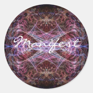 Manifest Classic Round Sticker
