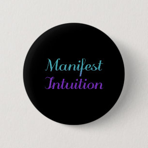Manifest Intuition Suicide Prevention Awareness 6 Cm Round Badge