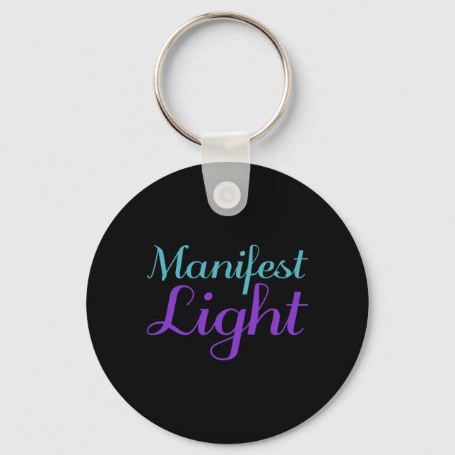 Manifest Light Prevention Design Key Ring (Front)