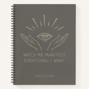 Manifest Mystical Journal, Law of Attraction  Notebook