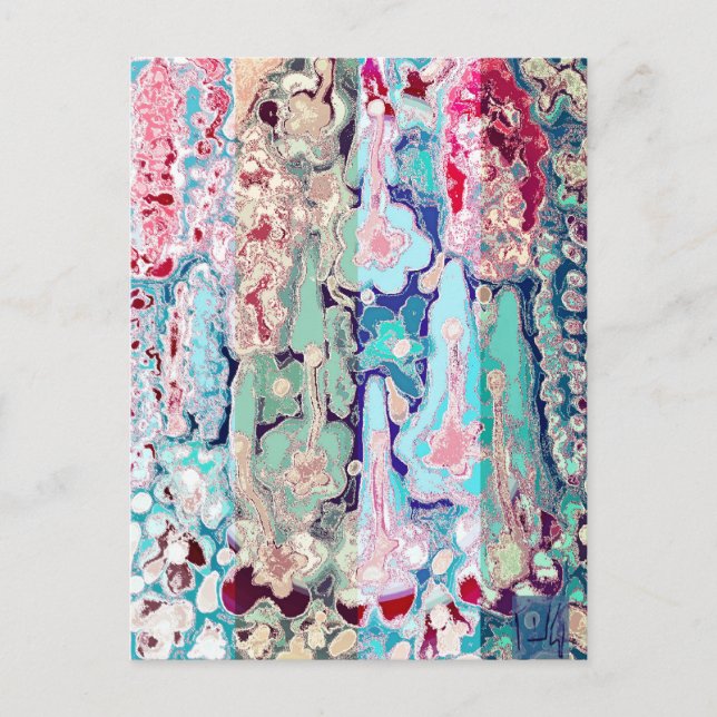 MANIFEST YOUR LOVE& FREINDLINNES WHIT A FANTASY POSTCARD (Front)